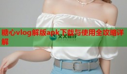 糖心vlog解版apk下载与使用全攻略详解