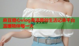 麻豆糖心vlog高清原创生活记录平台温暖陪伴每一天