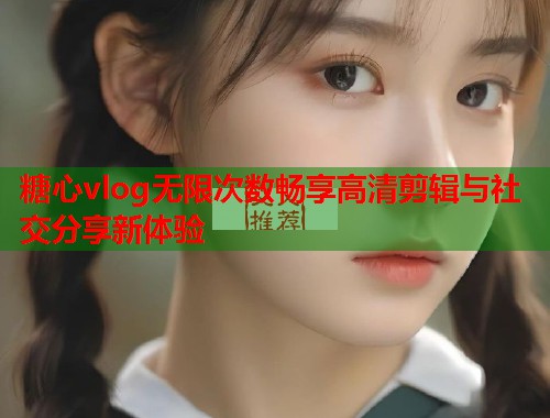 糖心vlog无限次数畅享高清剪辑与社交分享新体验